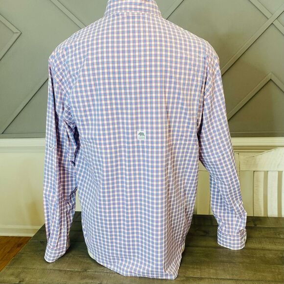 Onward Reserve Checkered Button Down Fishing‎ Shirt Men’s Size XL - Picture 7 of 9